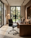 Tyler Black Faux Leather Office Chair