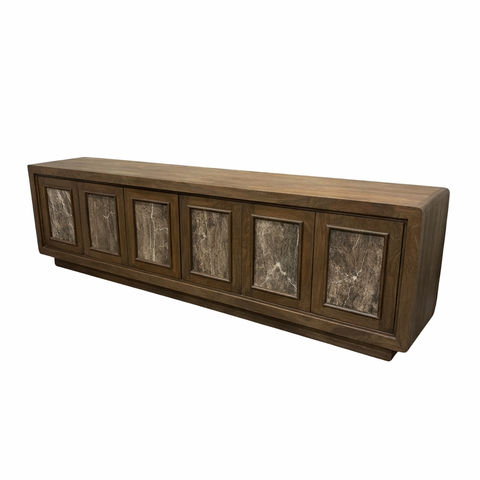 Valterra Dark Brown Mango Wood Media Console-1