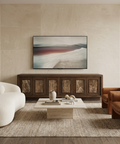 Valterra Dark Brown Mango Wood Media Console
