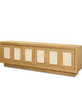 Valterra Light Brown Mango Wood Media Console -1