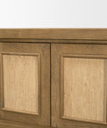 Valterra Light Brown Mango Wood Media Console -8