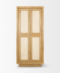 Valterra Light Brown Travertine Tall Cabinet -2