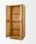 Valterra Light Brown Travertine Tall Cabinet -5