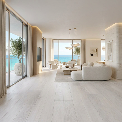 Vanilla Coconut 9mm Waterproof SPC Vinyl Flooring