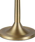 Viana Antique Brass and Rattan Table Lamp-2