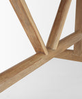 Viktor 94" Light Brown Mango Wood Dining Table-5