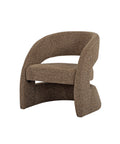 Virgo Chocolate Fabric Accent Chair-1