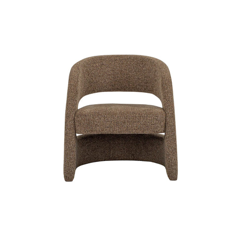 Virgo Chocolate Fabric Accent Chair-3