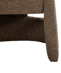 Virgo Chocolate Fabric Accent Chair-6