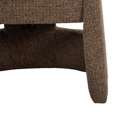 Virgo Chocolate Fabric Accent Chair-6