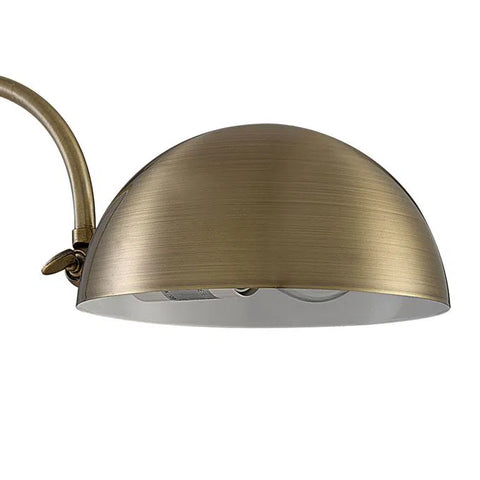 Volos Antique Brass and Marble Table Lamp-3