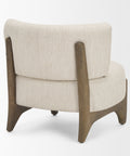 Vyra Cream Fabric Accent Chair -5