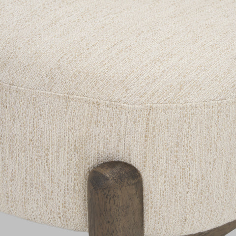 Vyra Cream Fabric Accent Chair -8
