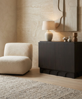 Wagner Dark Brown Mango Wood Accent Cabinet 