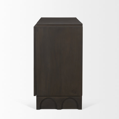 Wagner Dark Brown Mango Wood Accent Cabinet -3