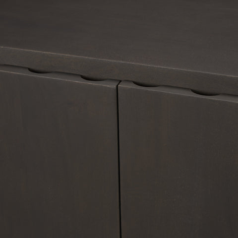 Wagner Dark Brown Mango Wood Accent Cabinet -6