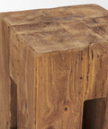 Waylen Recycled Pine Accent Stool -4
