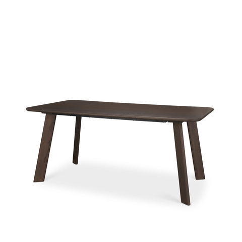 Welborn 72" Dark Brown Mango Wood Dining Table -1
