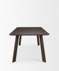 Welborn 72" Dark Brown Mango Wood Dining Table -3