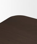 Welborn 72" Dark Brown Mango Wood Dining Table -5