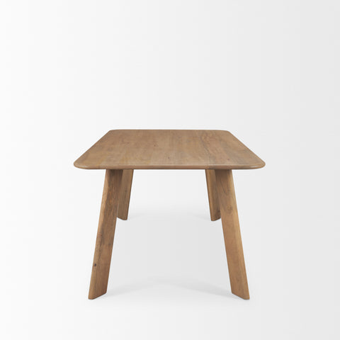 Welborn 72" Light Brown Mango Wood Dining Table -3
