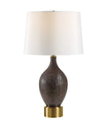 Weldon Brown Glass Table Lamp -2