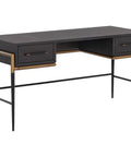 Weldrick Espresso Acacia Wood Desk-3