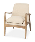 Westan Cream Boucle Accent Chair-1