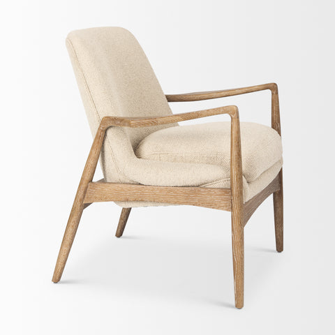 Westan Cream Boucle Accent Chair-4