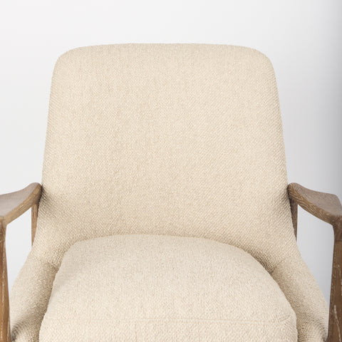 Westan Cream Boucle Accent Chair-5