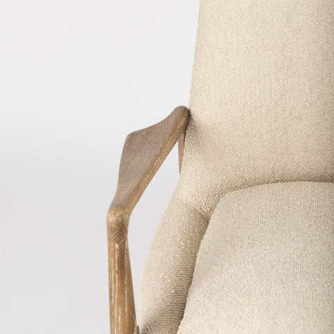 Westan Cream Boucle Accent Chair-6