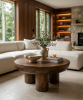 Wilder Dark Brown Mango Wood Coffee Table