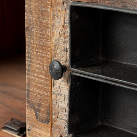 Wilton II Medium Brown Reclaimed Wood Media Console -5