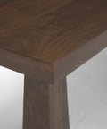Wolcott Dark Brown Solid Mango Wood Bench -6
