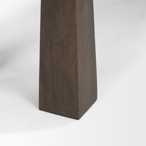 Wolcott Dark Brown Solid Mango Wood Bench -7