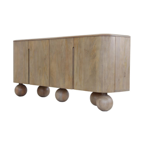 mango wood sideboard cabinet