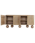 Globe mango wood sideboard