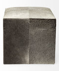 Zahavi I Grey Hair-On-Hide Ottoman-3