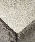 Zahavi I Grey Hair-On-Hide Ottoman-5