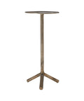 Zahra Antique Brass Cast Aluminum End Table-3