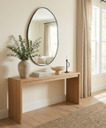 modern black wall mirror