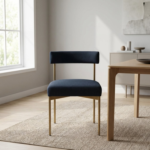 Seneca Navy - Dining Chair Sunpan (Set Of Two)