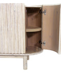 acacia wood storage cabinet