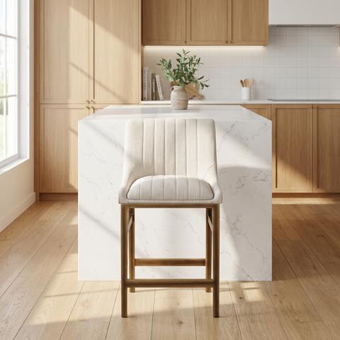 Halden Beige - Counter Chair Sunpan
