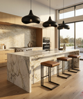 Brown counter stool
