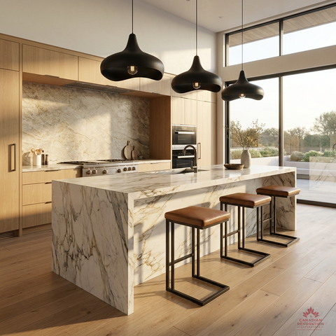 Brown counter stool