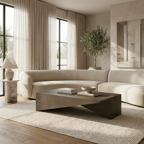 West Mid Brown - Coffee Table Mercana