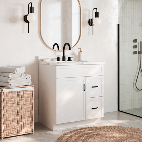 Crush 30" R White - Vanity