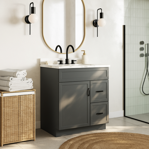 Crush 30" R Slate Grey - Vanity