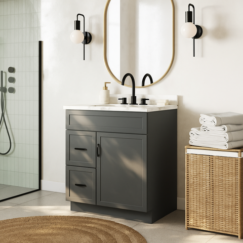 Crush 30" L Slate Grey - Vanity